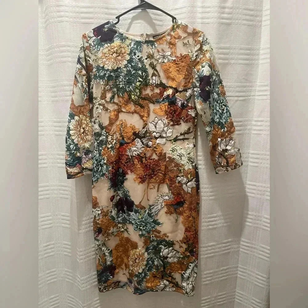 Anthropologie Flower Hamant and Nandita Dress